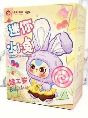 Baby Three Miniature Rabbit Pendant Series Sealed Blind Box
